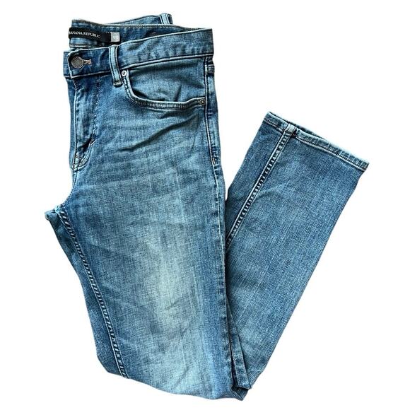 Banana Republic Rapid Movement 
Denim men’s light wash jeans - Picture 1 of 9